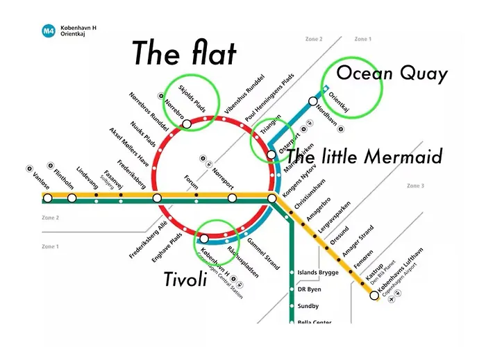 Nrrebro Flat - Live Like A Local * Copenhaga